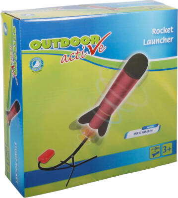 Outdoor active Rocket Launcher, inklusive 6 Raketen