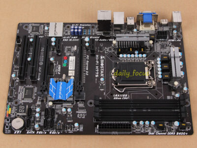 BIOSTAR Hi-Fi H77S Intel H77 ATX Motherboard Socket LGA 1155 DDR3