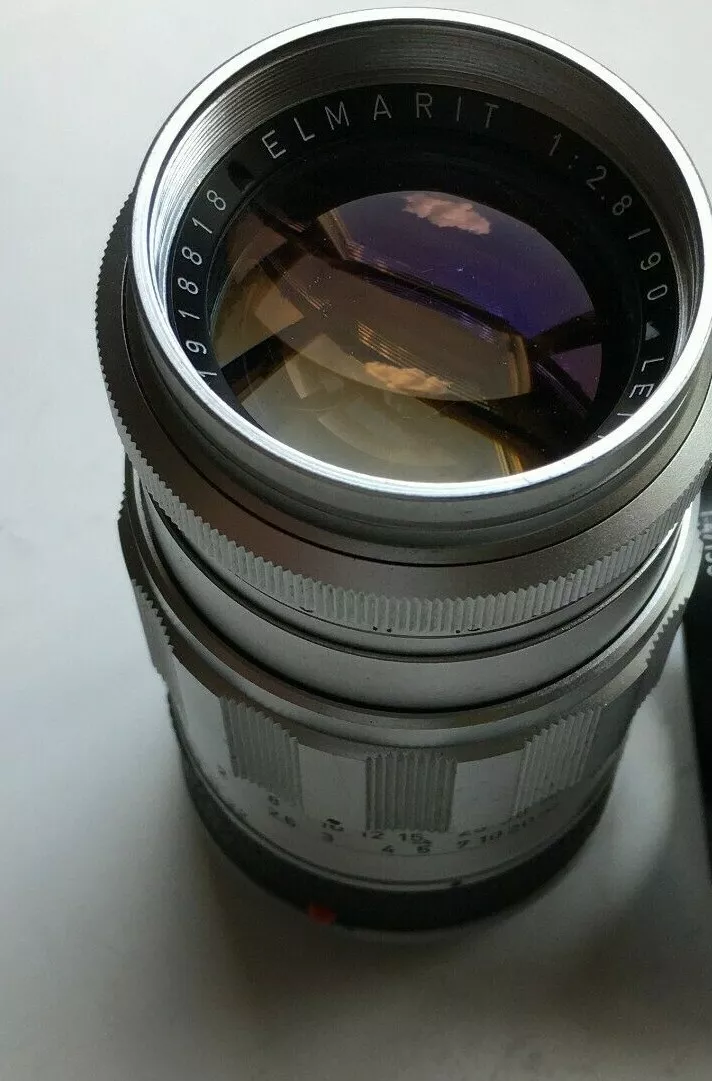 Leitz wetzlar Elmarit 90mm f 2.8 ( silver)