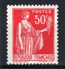 France Stamp Yvert 283 S   Peace 50c Faux Barcelona   New Xx Luxury R791