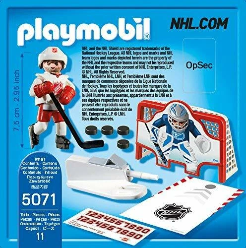 Playmobil NHL 5071 Goal Hockey Ice