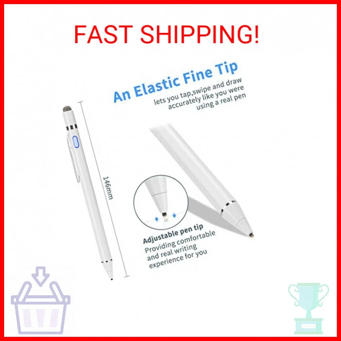 Active Stylus Digital Pen with Ultra Fine Tip Stylus for iPad iPhone Samsung - Image 2 of 2