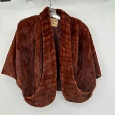 Vintage Williams Furs Fur Shawl Shurg Womens One Size Lined Regency Glam