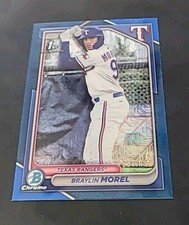 2024 Bowman Chrome BCP 192  Braylin Morel  Blue Mojo Refractor   67/150  1st