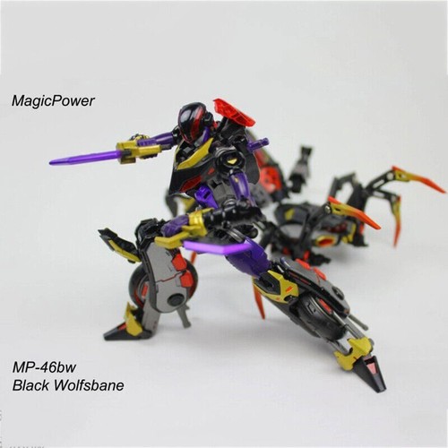 New Magic Power MP-46BW Black Wolfsbane Blackwidow Aranea PE-DX02 Figure - Picture 6 of 8