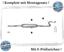 Mittelschalldämpfer für Toyota Yaris (P9) 1.0 VVT-i 12V Auspuff Montagesatz