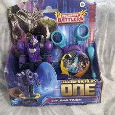 Transformers One Robot Battlers Alpha Trion, 4.5-Inch Action Figure New