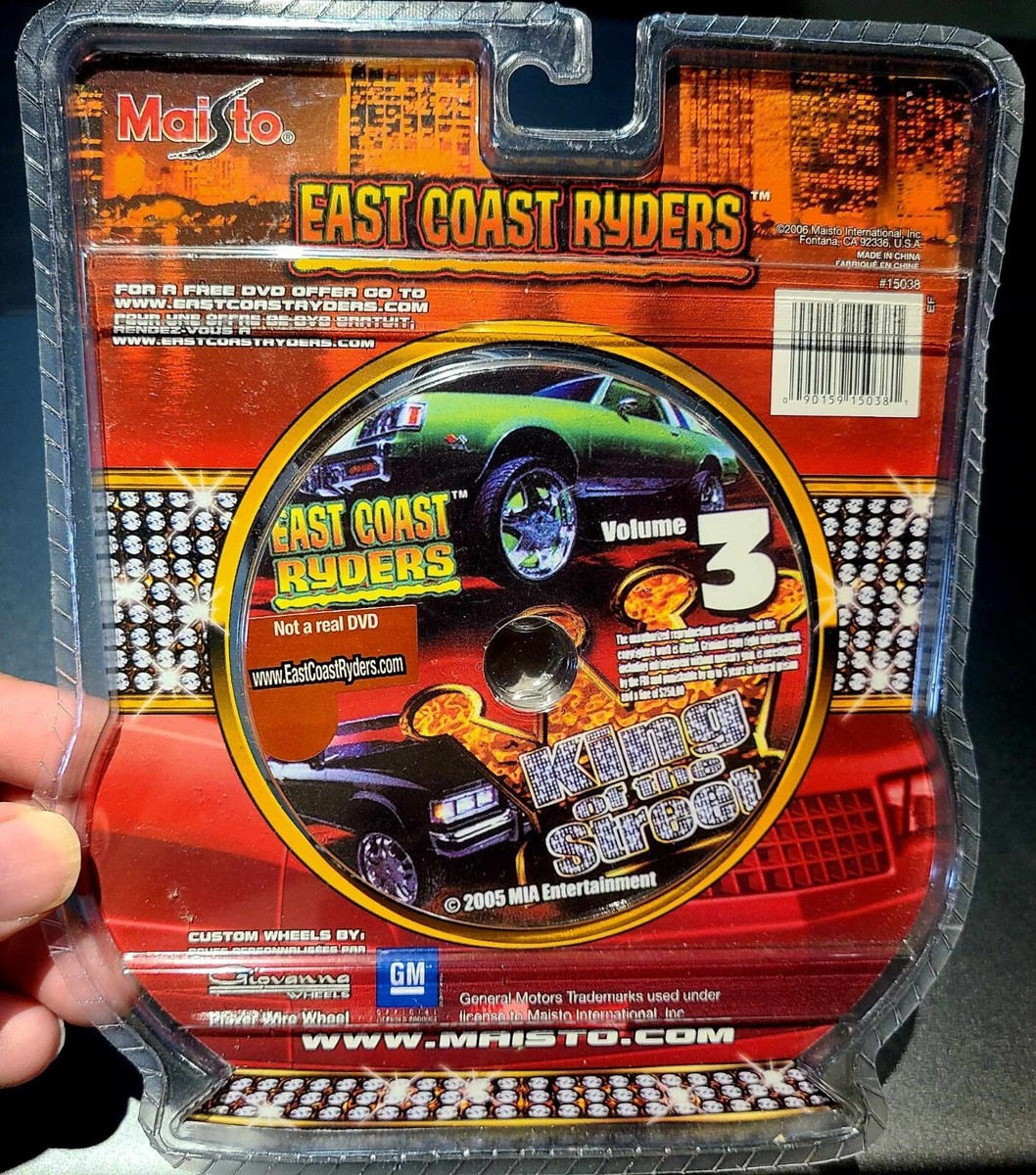 Maisto '87 Buick Regal East Coast Ryders 1:64 SCALE (PURPLE COLOR