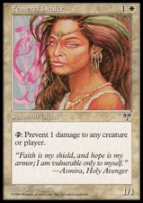 Magic the Gathering MTG Femeref Healer (17) Mirage   NM