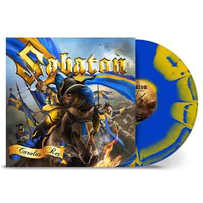 Sabaton / CAROLUS REX (SWEDISH VERSION) (Blue Yellow Sunburst Vinyl LP) / Nucle