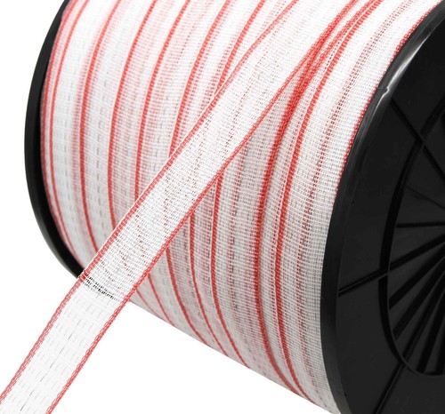 40mm x 400M Electric Fence Poly Tape 13 Strands Stainless Steel Wire Polytape - Picture 2 of 6