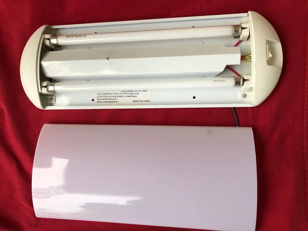 12 volt fluorescent lights for rv deals