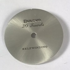 Bulova Watch Dial 30 Jewel Self Winding 21mm NOS