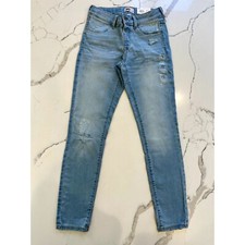 SO NWT Mid Rise Jegging with Daisy Embroidery Size 14