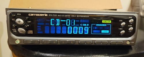 PIONEER CARROZZERIA DEH-P550 Car Stereo AM/FM Radio CD DEH-P725 Multi-CD Control - Picture 4 of 11