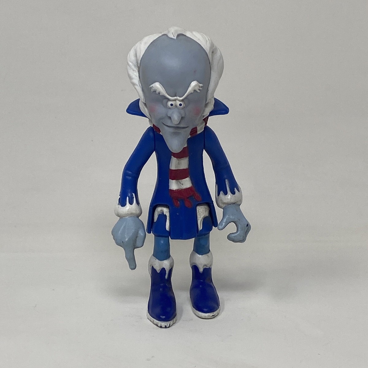 Vintage Care Bears Professor Cold Heart 4.75” Posable Figure 1984