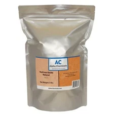 5 lb Red Iron Oxide  - Fe2O3 - Natural Source