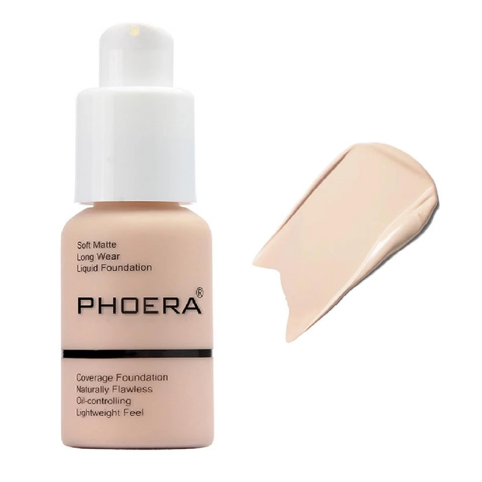 Matte Oil Control Concealer Cream Face Makeup Waterproof Full Coverage - Image 3 of 4