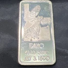Idaho Hamilton Mint 43rd State Silver 1oz Bar, Bullion