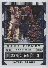 2020 Panini Contenders Draft Picks Game Ticket Green Explosion Jaylen Brown 7bf