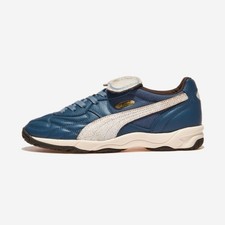 PUMA King Mens Indoor Soccer Shoes Dark Indigo White I402582-02