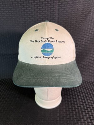 Vintage Camp New York State Forest Preserve Baseball Hat For A Change Of Space