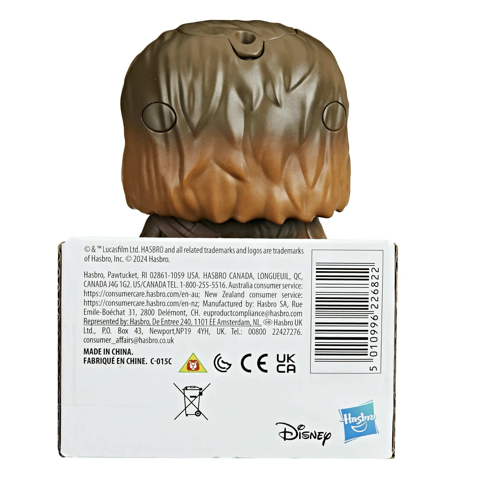 Star Wars Droidables Chewbacca Electronic Figure, Interactive Toy (4 Inch)