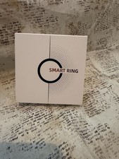 Smart Ring Activity Tracker Black Size 9 New Open Box