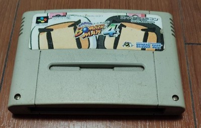 Super Famicom Super Bomberman 4 software only