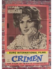 manifesto CRIMEN alberto sordi nino manfredi vittorio gassman mangano A06