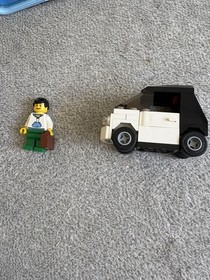 LEGO Town / CITY 3177 Small Car 100% Complete, Instructions, No Box
