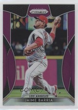 2019 Panini Prizm Purple Prizm Jaime Barria #41 03rx