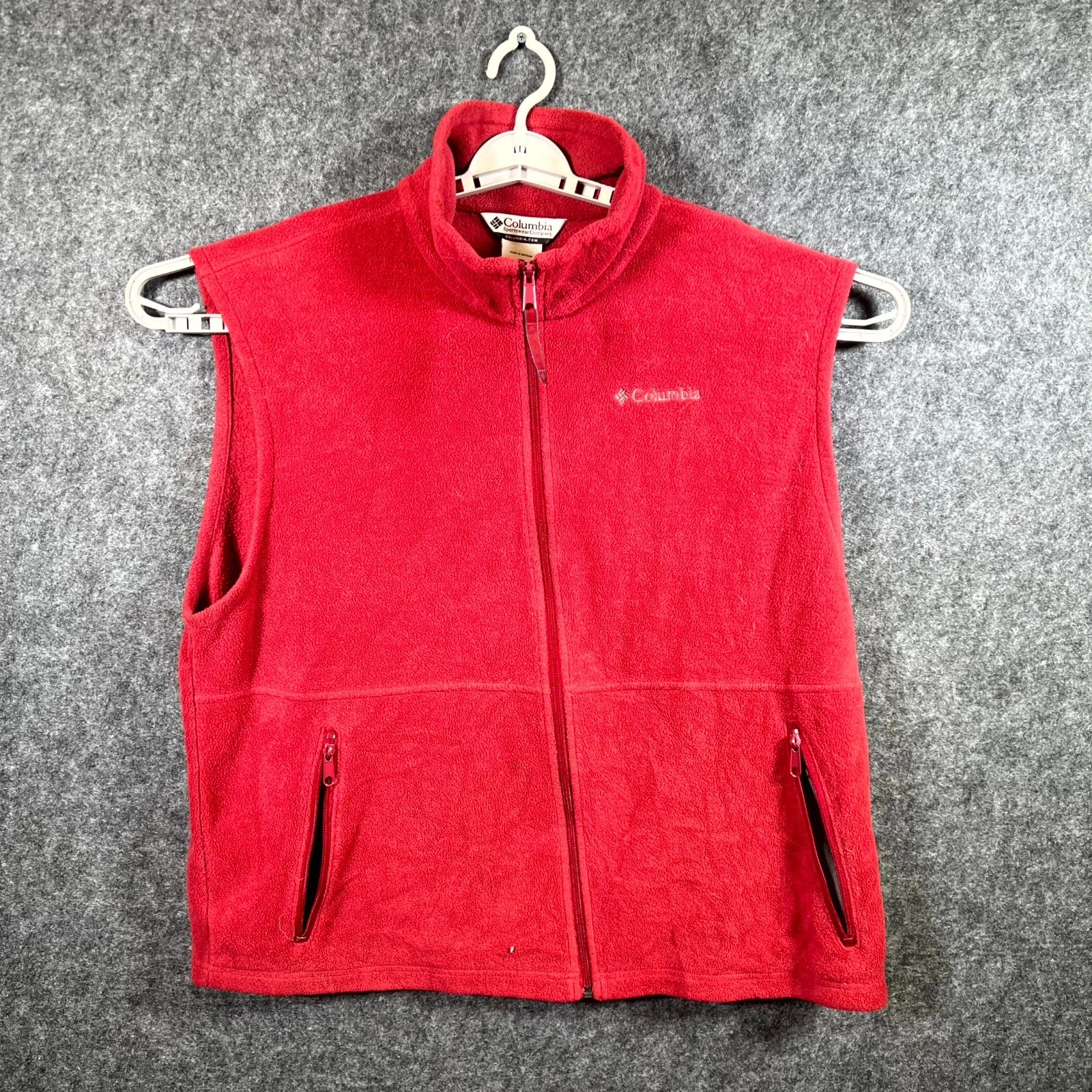 Columbia Sportswear Vest Men's XL Red Fleece Full Zip Camping Gorpcore Outdoor
Opens in a new window