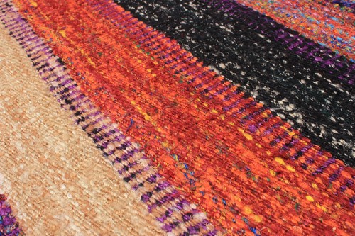 Vintage Hand Woven Traditional Kilim Rug 4'5" x 6'5" Oriental Carpet - Picture 2 of 2