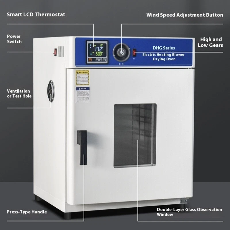 Electric Constant Temperature Blower Drying Oven Industrial Dryer Heating Oven - Image 4 of 4