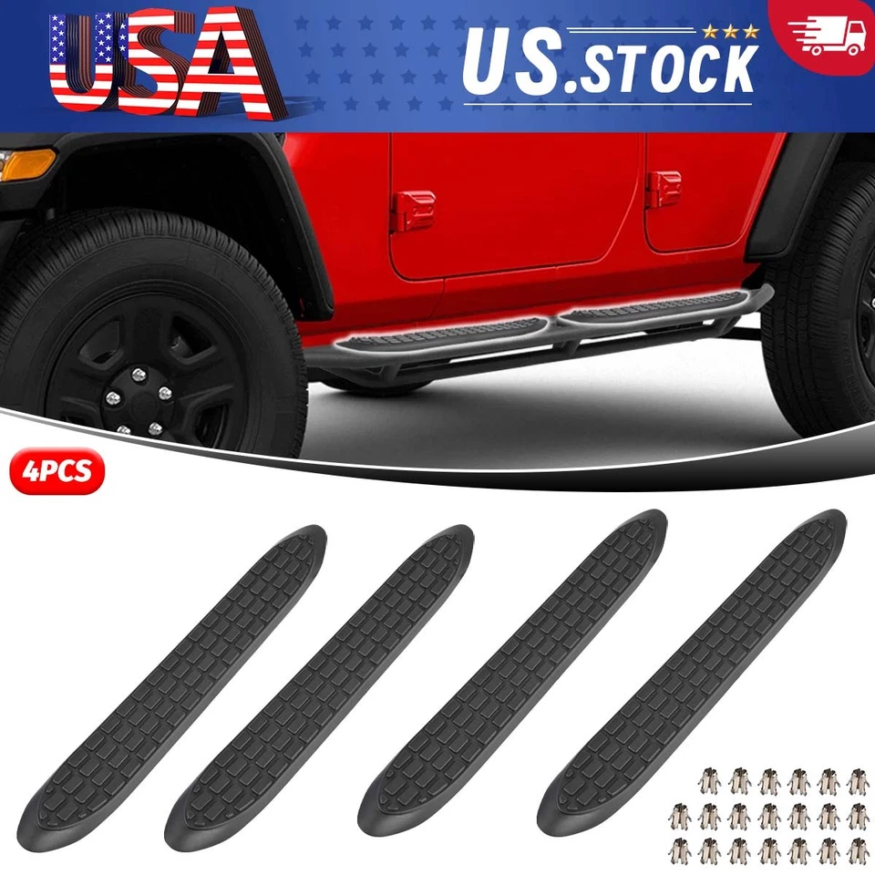 Replacement Step Pads for WSP001KIT 3" Round Nerf Bars Molding 4Pcs RH & LH - Image 2 of 4