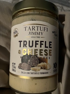 TARTUFI Jimmy Truffle & Cheese Pasta Sauce 17.6 Oz  Real Truffle!