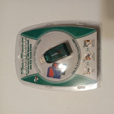 Brand NEW Media Gear Xtra Drive SD / MMC Memory Card USB Thumb Drive