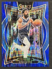 2024-25 Panini Select - Concourse Kyrie Irving #46 Blue Flash Prizm /99