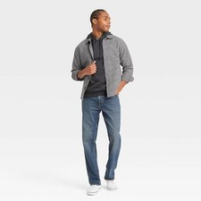 Goodfellow  Co Men Heavyweight Flannel Button-Down Shirt Large