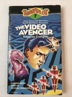 Twist-a-Plot 7 THE VIDEO AVENGER Adventur COMPUTER ELECTRONIC MONSTER Twistaplot