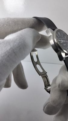 Hamilton Khaki Field Quartz 6301 Black Dial Sapphire Crystal 100M