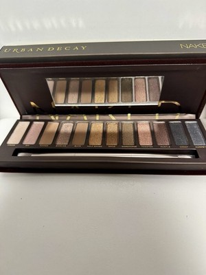 Urban Decay Naked Eyeshadow Palette Nude Brown Taupe Gold Bronze Shimmer Matte