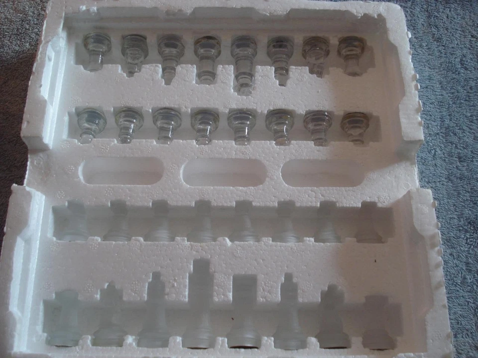 老式透明玻璃和FROSTED玻璃套装(10英寸X10英寸)中国制造 — 第 2/4 张图片