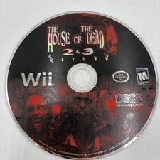 The House of the Dead 2 & 3 Return (Nintendo Wii, 2008) Disc Only Tested Works