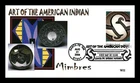 US COVER MIMBRES BOWL ART OF AMERICAN INDIAN FIRST DAY ISSUE WII CACHET