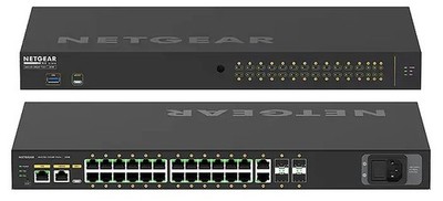 NETGEAR AV Line M4250-26G4F-PoE+ 24-Port PoE+ 10GbE L3 Managed Switch