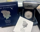 2025  P Peace Dollar Silver .999 Box Coa