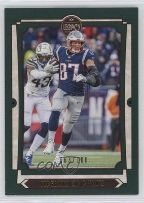 2019 Panini Legacy Green 63/100 Rob Gronkowski #69 0e8