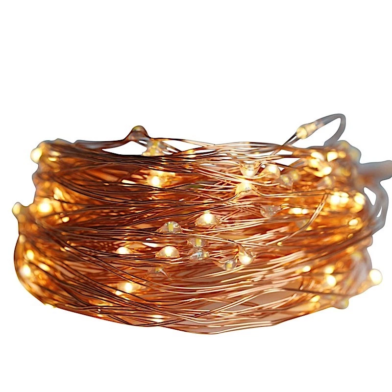 2400 LED Fairy Lights Battery Operated 12 Garlands Home Decorations Backdrops